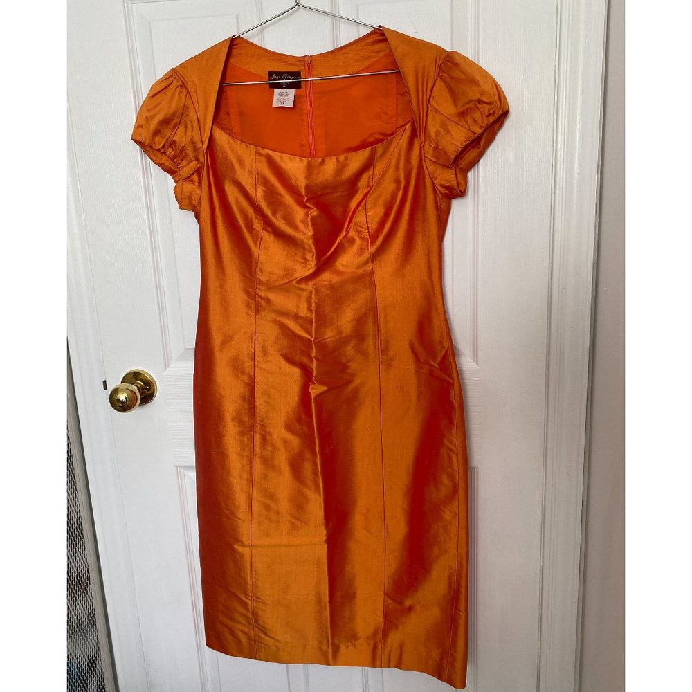 RARE Toronto Designer Silk Iridescent Y2K Dress
